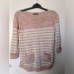 Suzy Shier Stripped Sweater - Size S